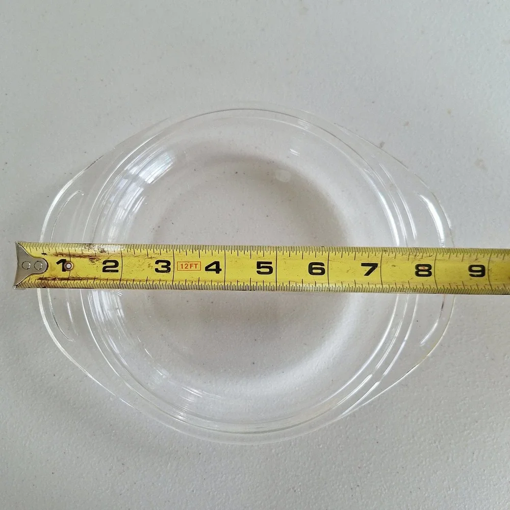 Vintage Pyrex 682-C 33 Clear Glass Casserole Replacement Lid – 6.5
